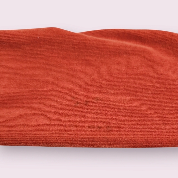 GB Girls Corduroy Jacket Size Small Orange White Sherpa - Picture 4 of 7